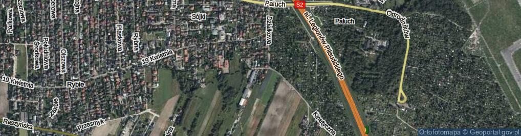 Zdjęcie satelitarne Sienkiewicza Henryka ul.