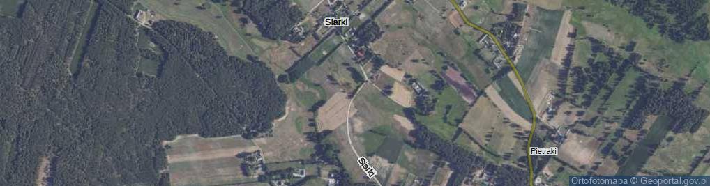 Zdjęcie satelitarne Siarki ul.