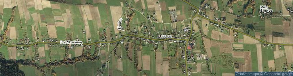Zdjęcie satelitarne Siedlce ul.