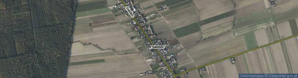 Zdjęcie satelitarne Siedlec ul.