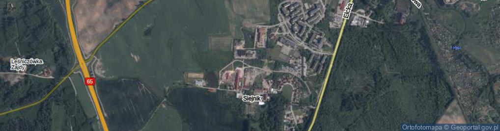 Zdjęcie satelitarne Siejnik ul.