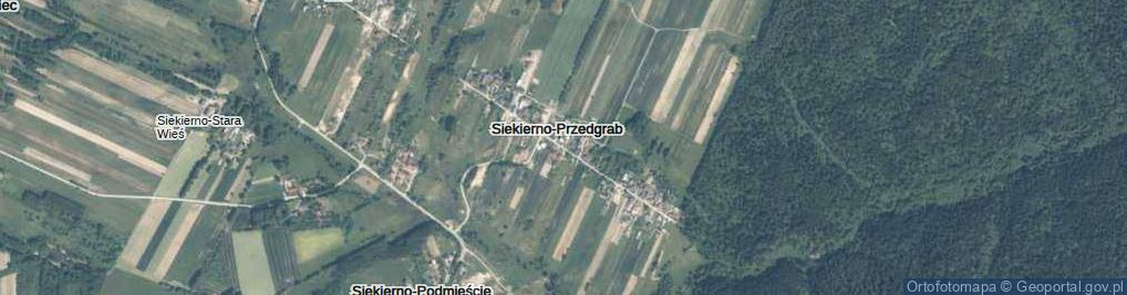 Zdjęcie satelitarne Siekierno-Przedgrab ul.