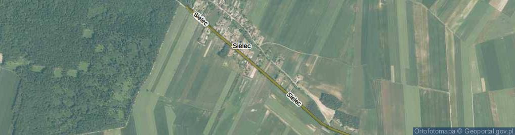 Zdjęcie satelitarne Sielec ul.