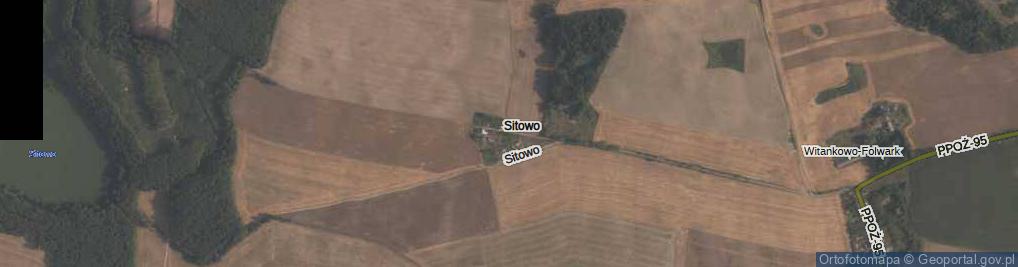 Zdjęcie satelitarne Sitowo ul.
