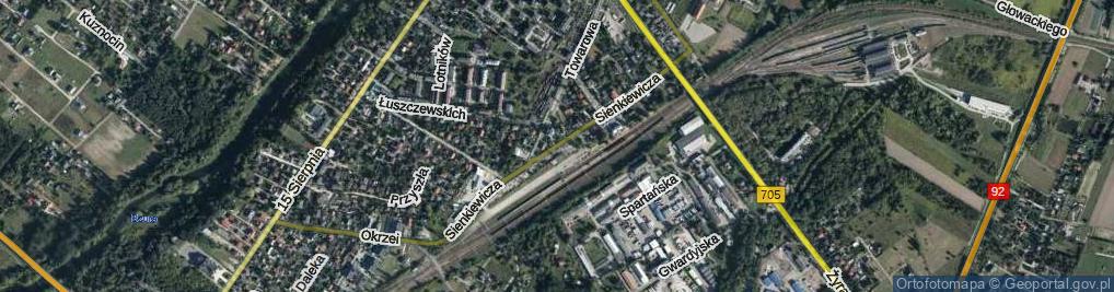 Zdjęcie satelitarne Sienkiewicza Henryka ul.