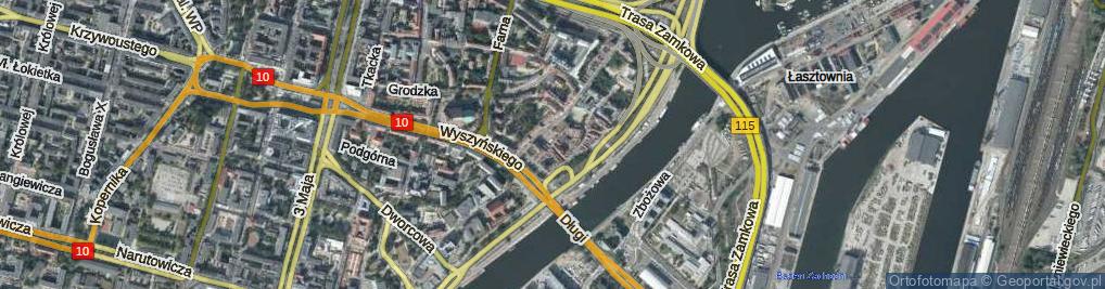 Zdjęcie satelitarne Sienna ul.