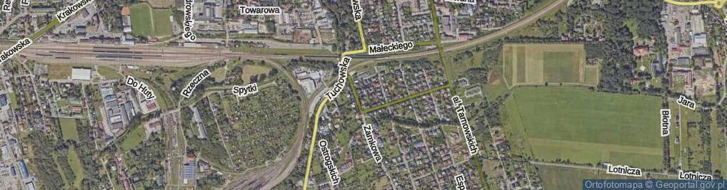 Zdjęcie satelitarne Simchego Zdzisława ul.