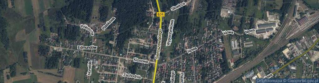 Zdjęcie satelitarne Sieroszewskiego Wacława ul.