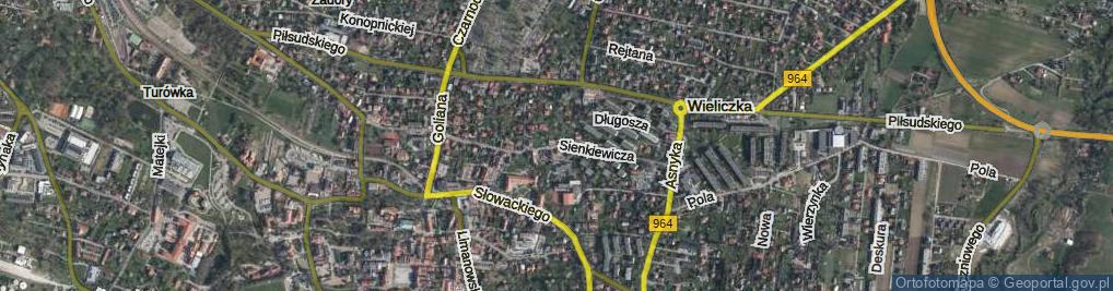 Zdjęcie satelitarne Sienkiewicza Henryka ul.