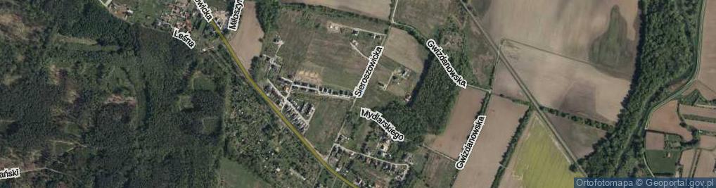 Zdjęcie satelitarne Sieroszowicka ul.