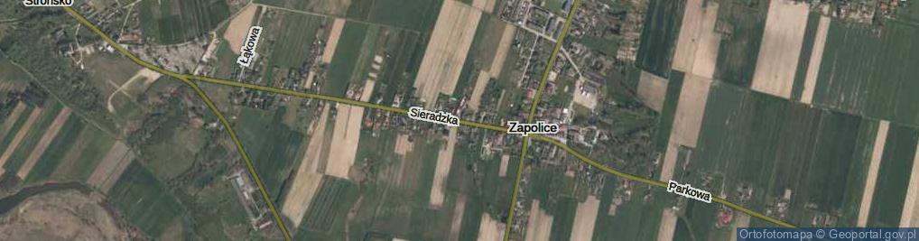 Zdjęcie satelitarne Sieradzka ul.
