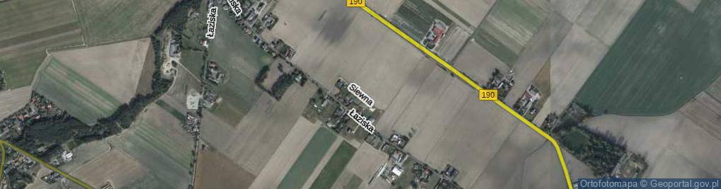 Zdjęcie satelitarne Siewna ul.