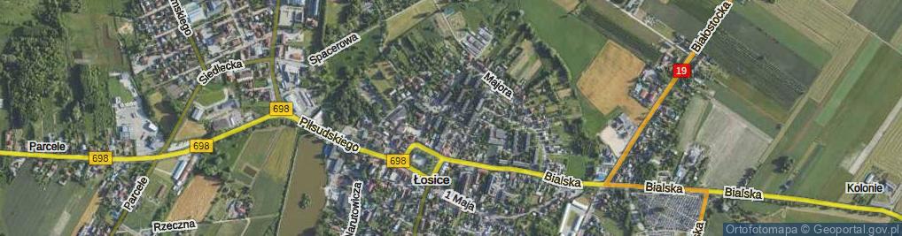 Zdjęcie satelitarne Sienkiewicza Henryka ul.