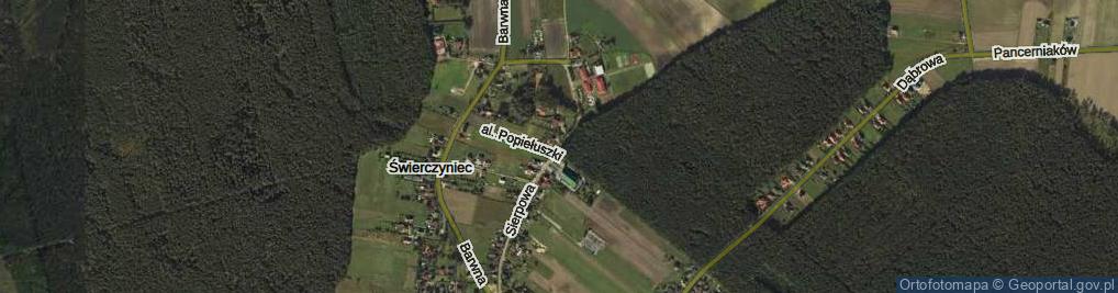 Zdjęcie satelitarne Sierpowa ul.