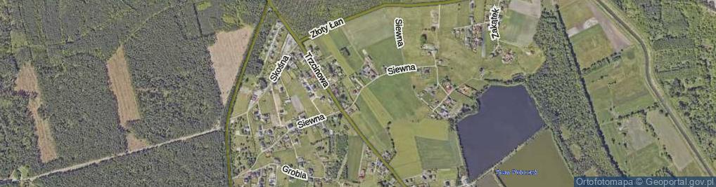 Zdjęcie satelitarne Siewna ul.