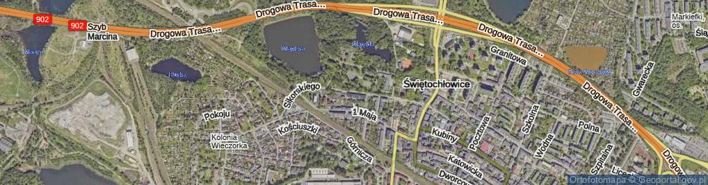 Zdjęcie satelitarne Sikorskiego Władysława, gen. ul.