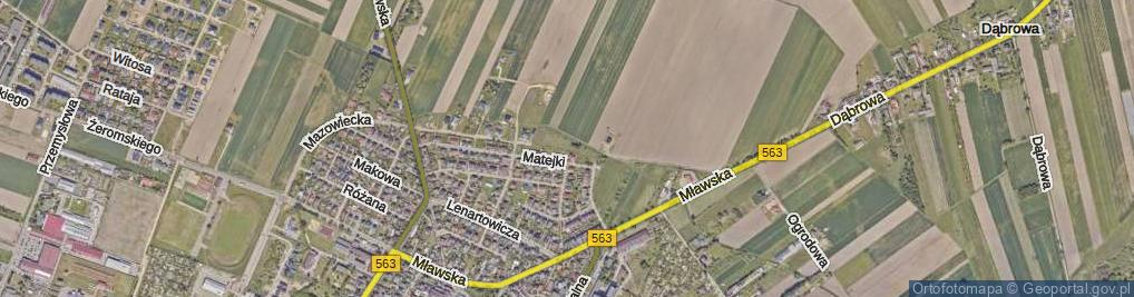 Zdjęcie satelitarne Sienkiewicza Henryka ul.