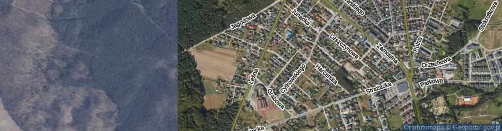 Zdjęcie satelitarne Skłodowskiej-Curie Marii ul.