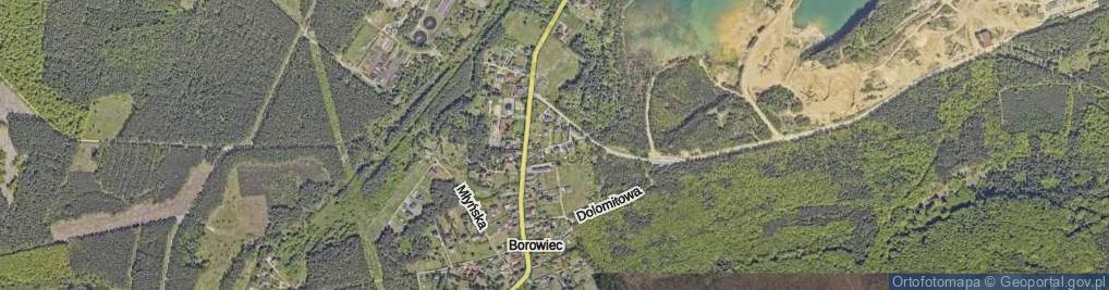 Zdjęcie satelitarne Skalna ul.