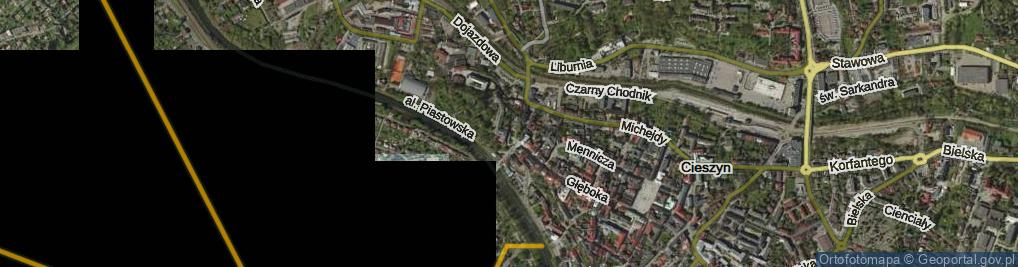 Zdjęcie satelitarne Skwer św. Melchiora Grodzieckiego skw.
