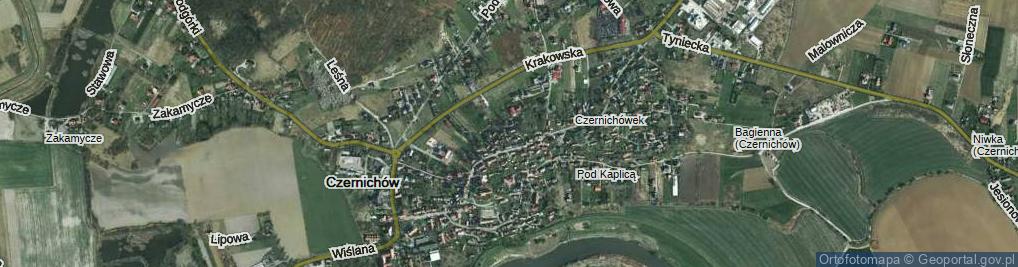 Zdjęcie satelitarne Skalna ul.