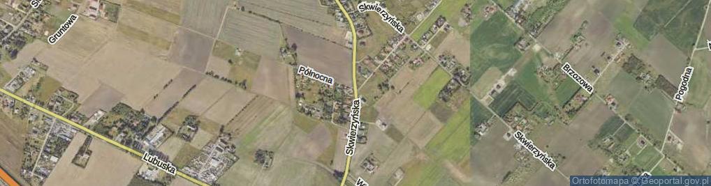 Zdjęcie satelitarne Skwierzyńska ul.