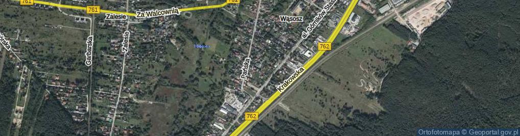 Zdjęcie satelitarne Skowronki ul.