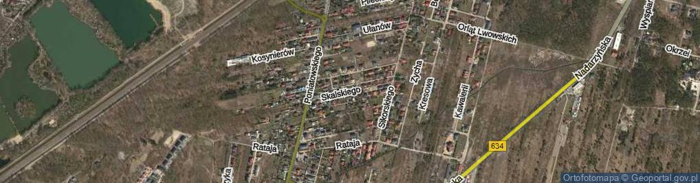 Zdjęcie satelitarne Skalskiego Stanisława, gen. ul.