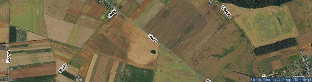 Zdjęcie satelitarne Skały ul.