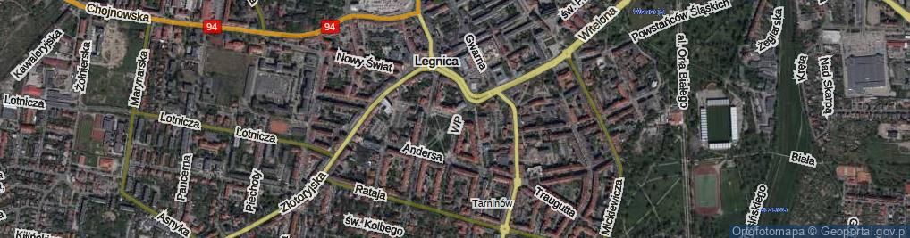 Zdjęcie satelitarne Skwer Orląt Lwowskich skw.