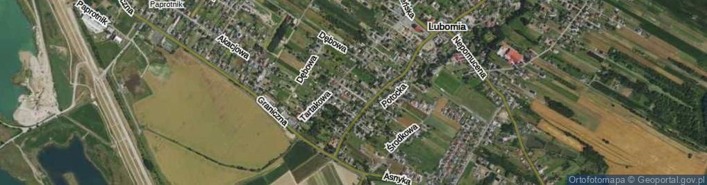 Zdjęcie satelitarne Skłodowskiej-Curie Marii ul.