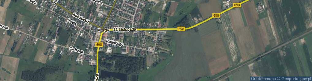 Zdjęcie satelitarne Skorupki Ignacego Jana, ks. ul.