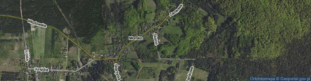 Zdjęcie satelitarne Skalna ul.