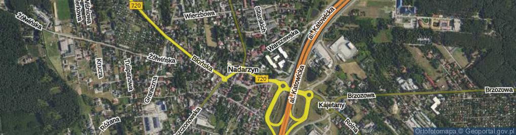 Zdjęcie satelitarne Skwer Wyszyńskiego Stefana, ks. kard. skw.