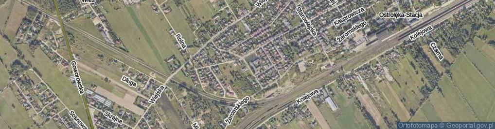 Zdjęcie satelitarne Skowrońskiego Ignacego Jerzego ul.