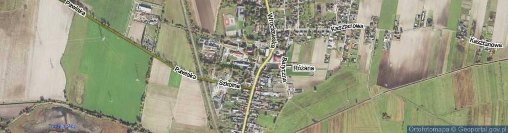 Zdjęcie satelitarne Skwer Luitré skw.