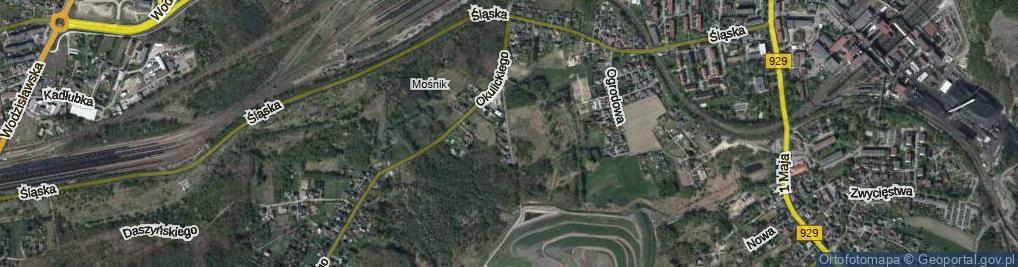Zdjęcie satelitarne Składowa ul.