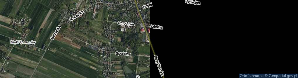 Zdjęcie satelitarne Skrzydlowska ul.