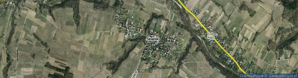 Zdjęcie satelitarne Skalnik ul.