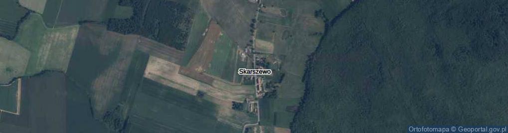 Zdjęcie satelitarne Skarszewo ul.
