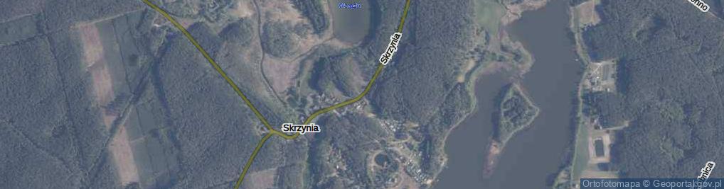 Zdjęcie satelitarne Skrzynia ul.
