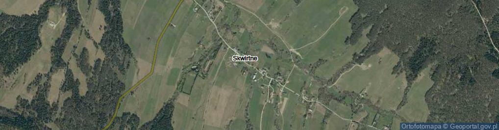 Zdjęcie satelitarne Skwirtne ul.
