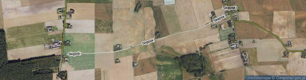 Zdjęcie satelitarne Skępsk ul.