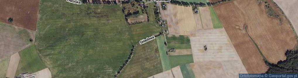 Zdjęcie satelitarne Składowa ul.