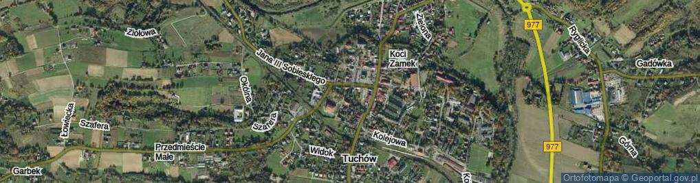 Zdjęcie satelitarne Skwer o. Marcina Melaniusza skw.