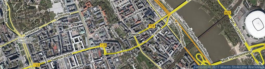 Zdjęcie satelitarne Skwer Fijewskich Tadeusza, Marii, Barbary, Włodzimierza skw.