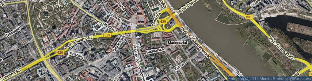 Zdjęcie satelitarne Skwer Orgelbranda Samuela skw.