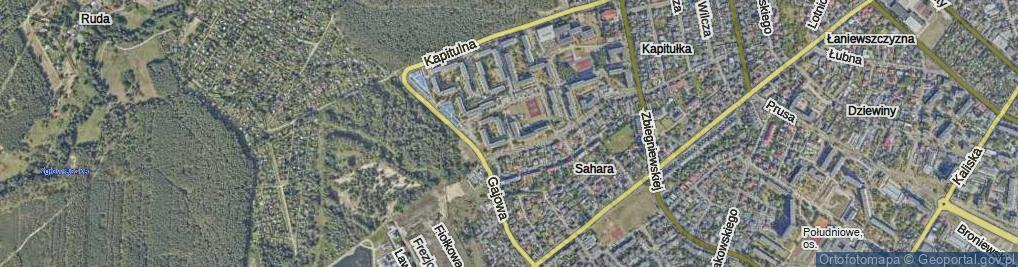 Zdjęcie satelitarne Skłodowskiej-Curie Marii ul.