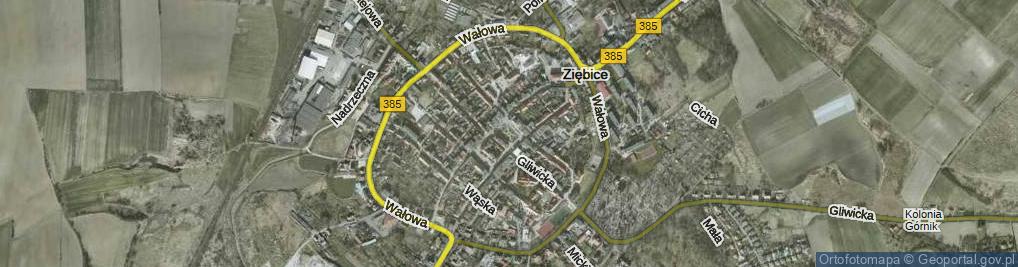 Zdjęcie satelitarne Skwer Zesłańców Sybiru skw.