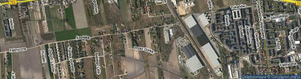 Zdjęcie satelitarne Skrawek Nieba ul.